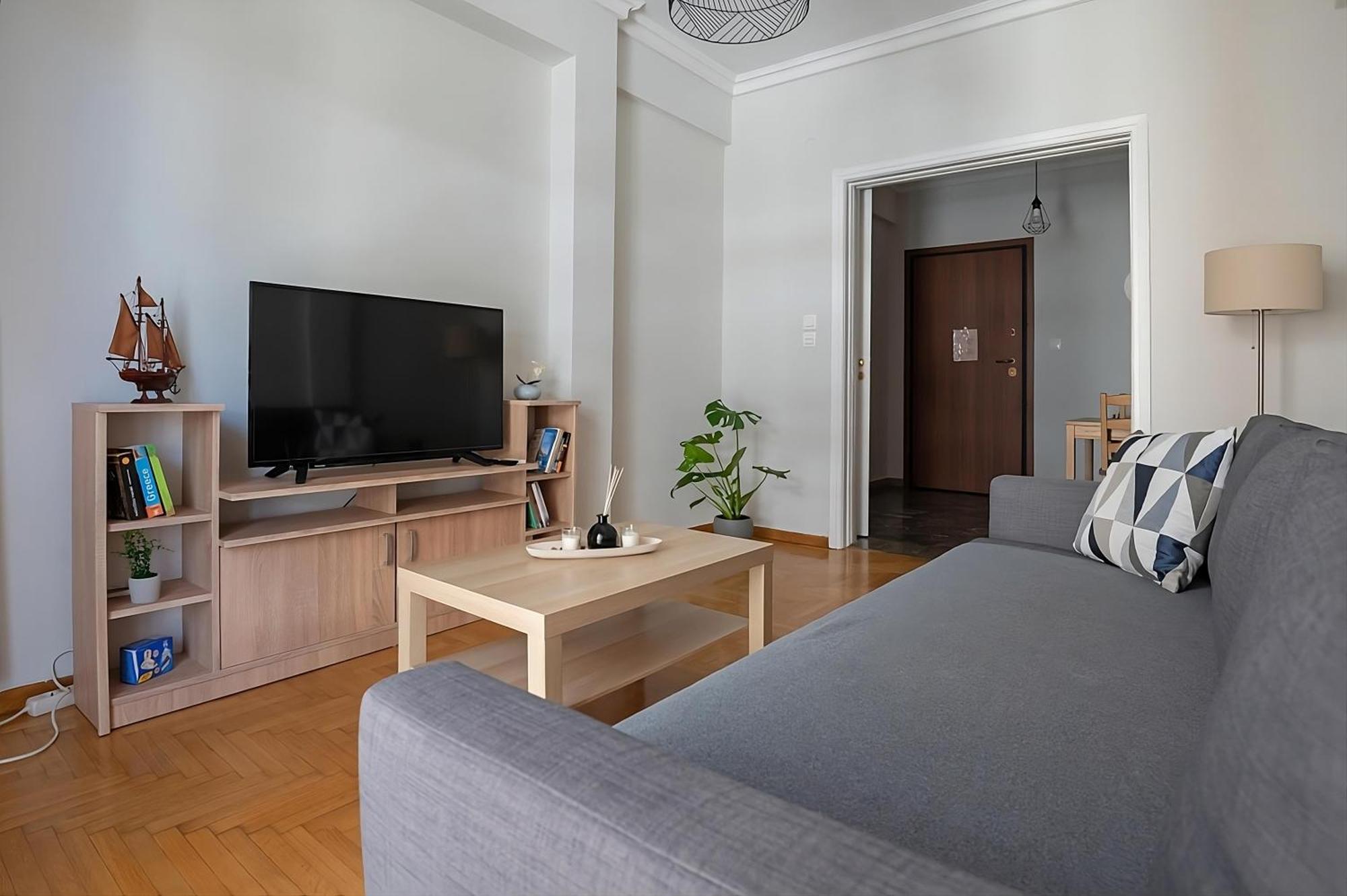 אתונה Entire Apt, 3Rd Floor, 1 Bedroom מראה חיצוני תמונה