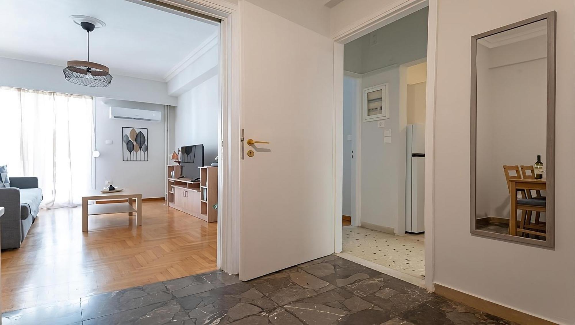 אתונה Entire Apt, 3Rd Floor, 1 Bedroom מראה חיצוני תמונה
